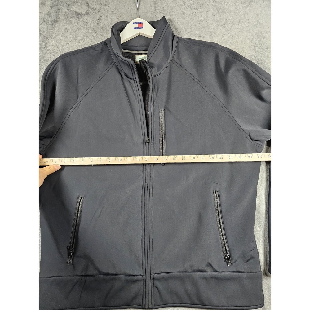 Horny Toad Jacket Black Full-Zip Pockets Performance Men Large - Picture 5 of 9